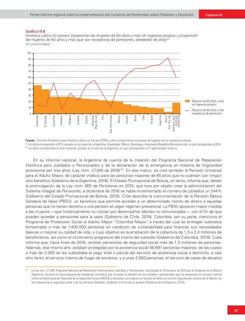 Primer informe regional sobre la implementación del Consenso de Montevideo sobre Población y Desarrollo