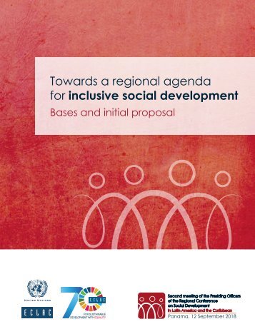 Towards a regional agenda for inclusive social development: Bases and initial proposal