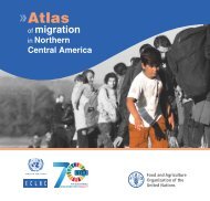 Atlas of migration in Northern Central America