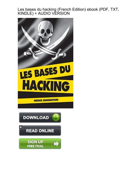 EXTRA) Download bases du hacking French ebook eBook PDF