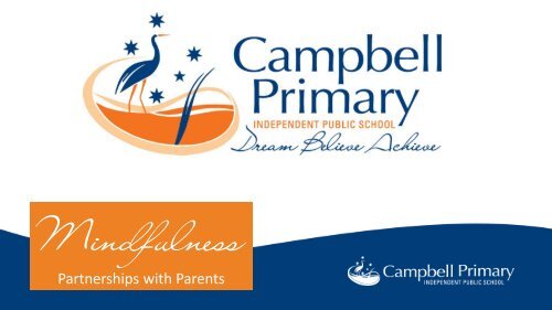 Partnership with Parents - Mindfulness