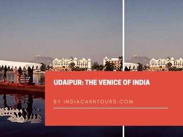 Udaipur: The Venice of India