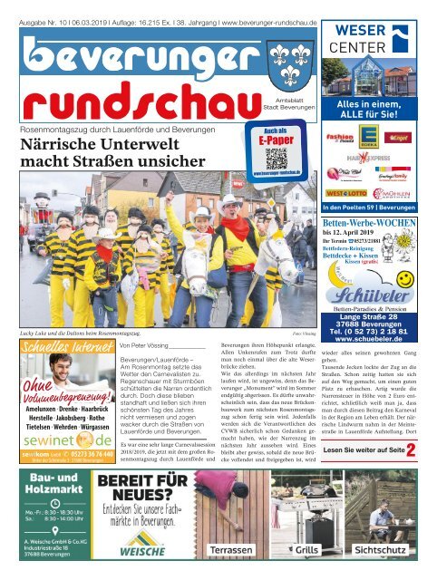 Beverunger Rundschau 2019 KW 10