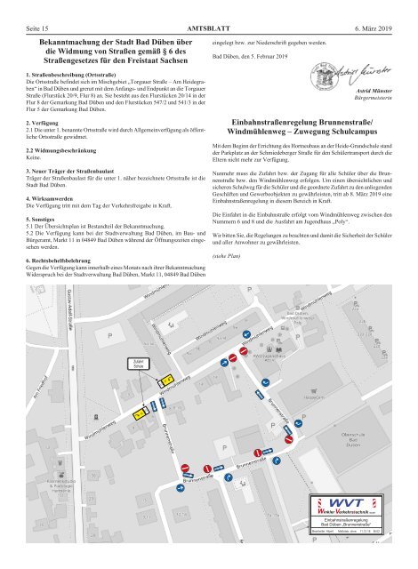 Dübener Wochenspiegel - Ausgabe 04 - Jahrgang 2019