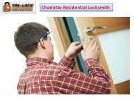 Charlotte Residential Locksmith