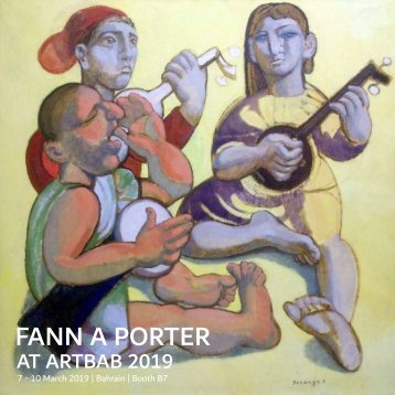 e-Catalogue: Fann A Porter at ArtBab 2019