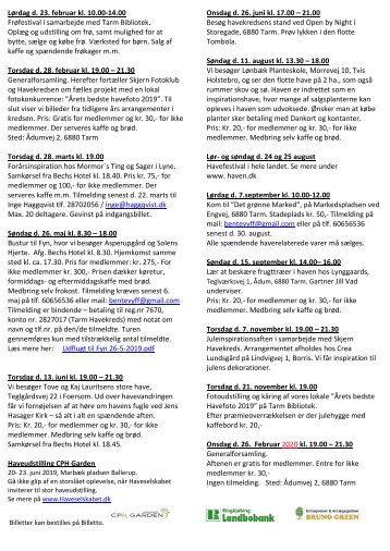 2019 A4 program