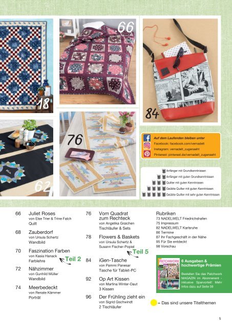 Patchwork Magazin 03/2019