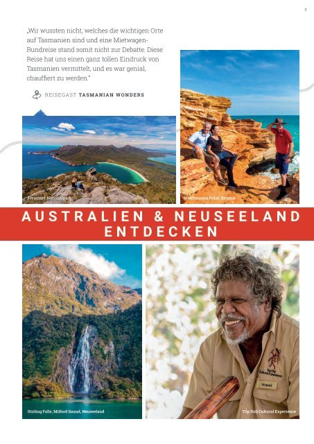 AAT Kings Gruppenreisen & Kurztouren in Australien und Neuseeland 2019/20 - Schweizer Preise