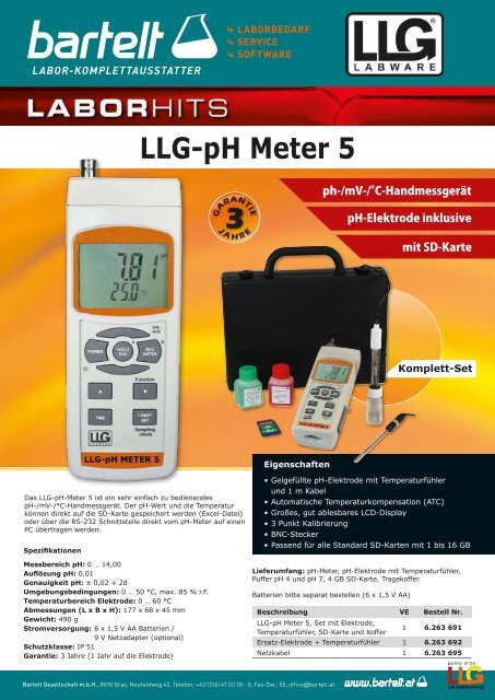 LLG-ph Meter 5