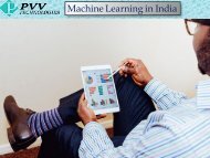 Best Machine Learning in India