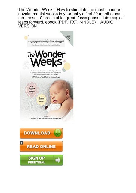 the wonder weeks ebook pdf the wonder weeks ebook pdf