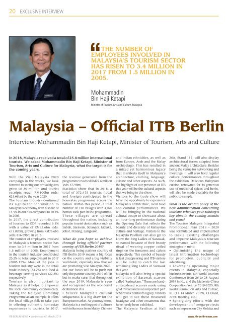  ITB Berlin News 2019 - Day 1 Edition