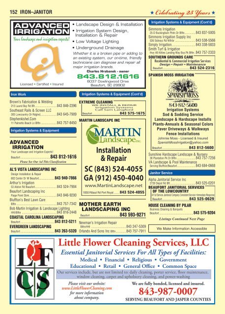 BFT 2019 CPC Lowcountry Yellow Pages