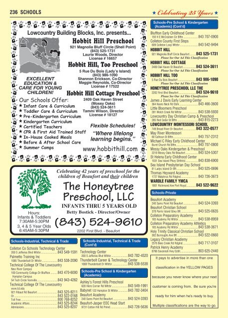 BFT 2019 CPC Lowcountry Yellow Pages