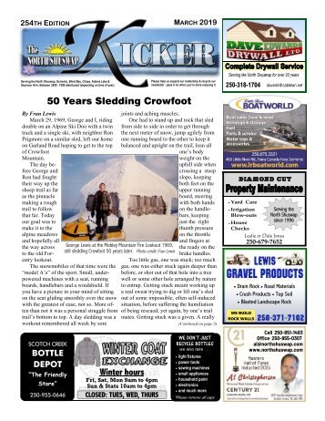 The North Shuswap Kicker March 2019