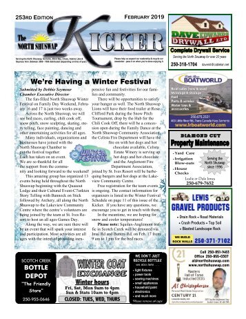 The North Shuswap Kicker February 2019