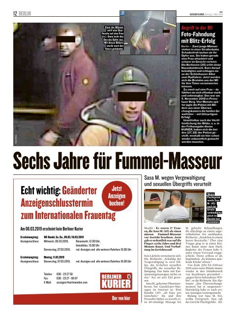 Berliner Kurier 05.03.2019
