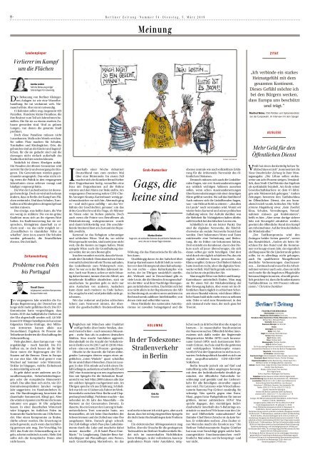Berliner Zeitung 05.03.2019