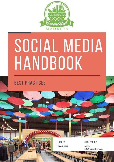 Bountiful Farmers&amp;#39; Market Social Media Best Practices