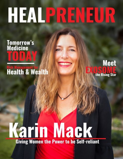 HealPreneur Interview: Karin Mack