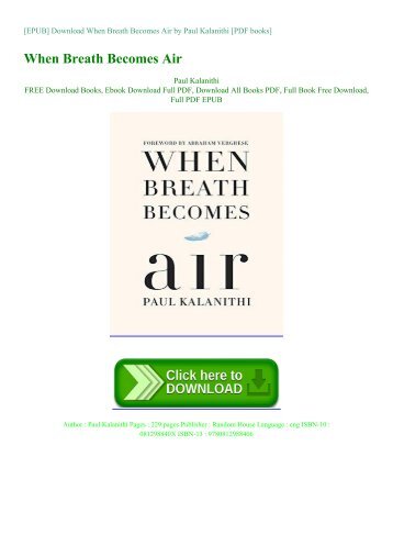 free download when breath becomes air torrent client