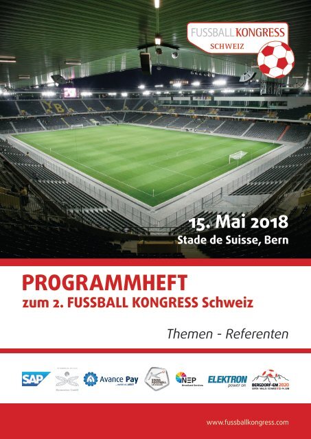 Programmheft 2. FUSSBALL KONGRESS Schweiz