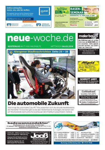 06.03.2019 NEUE WOCHE