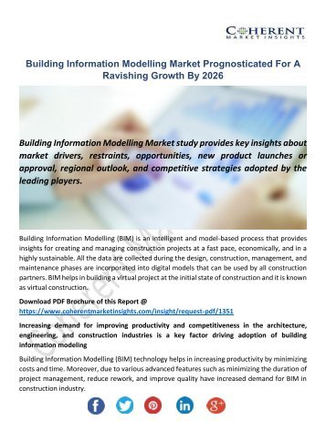 Building Information Modelling Market 
