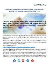 Connected Home Security Market 