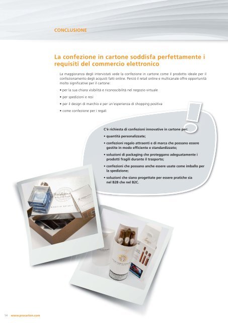 Pro Carton Multichannel Packaging Study - ITA