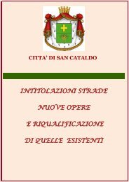 Giunta Modaffari: intitolazioni, nuove opere e riqualificazione di quelle esistenti