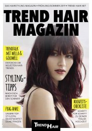 Trend Hair Magazin Frühjahr/Sommer 2019