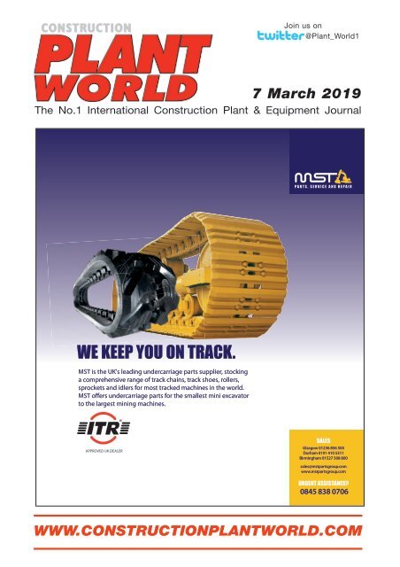 Construction Plant World 7th March 19 Construction Plant World 7th March 19