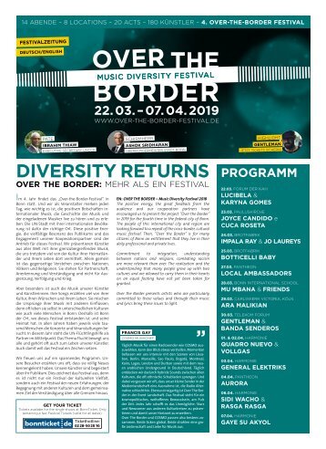 Over the Border - Newspaper 2019