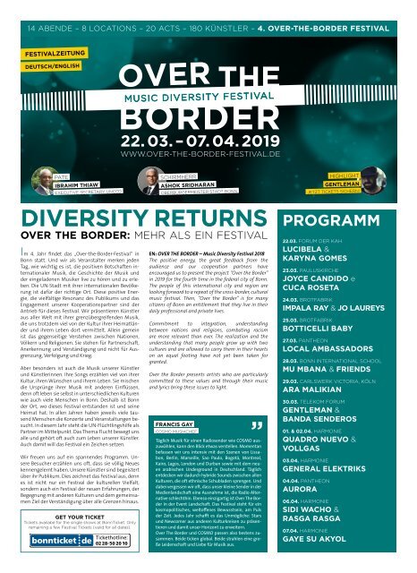Over the Border - Newspaper 2019