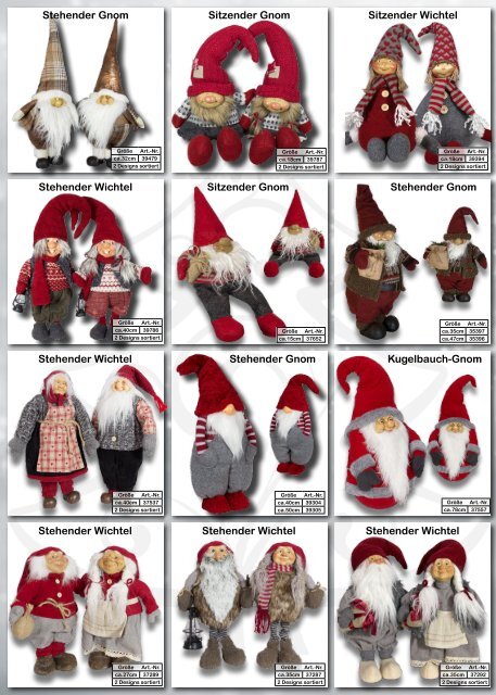 Weihnachtskatalog 2019 - Weihnachtsdeko für den Großhandel