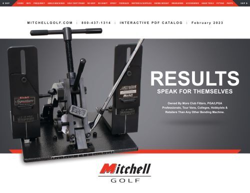 Catalog - Mitchell Golf Equipment Company