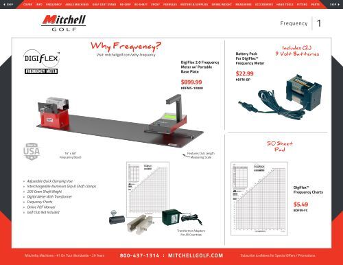 Catalog - Mitchell Golf Equipment Company
