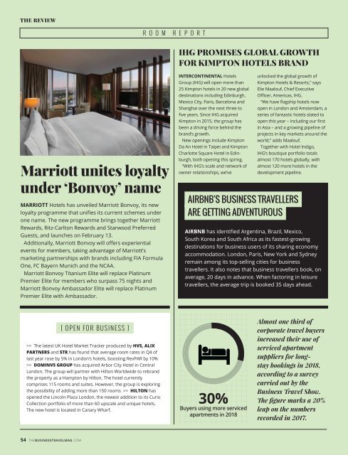 The Business Travel Magazine Feb/Mar 2019
