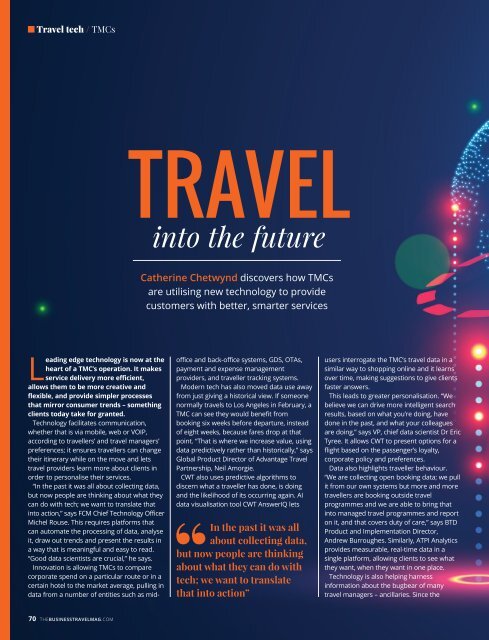 The Business Travel Magazine Feb/Mar 2019