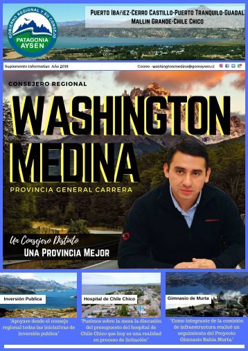 Estimados Vecinos y vecinas de la Provincia General Carrera 