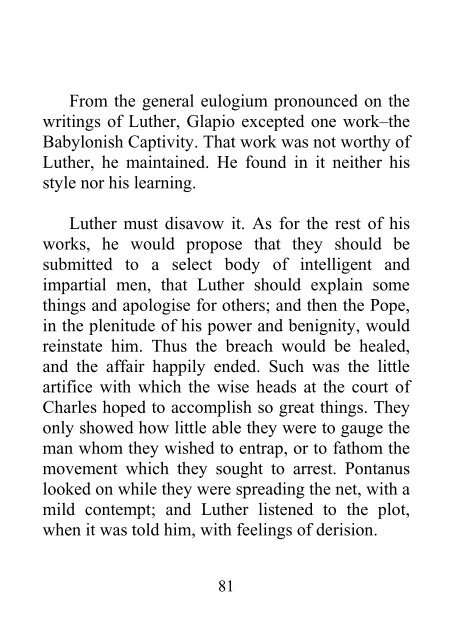 In Germany from the Leipsic Disputation to the Diet at Worms - James Aitken Wylie