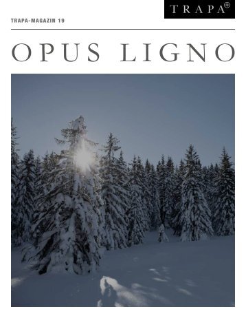 TRAPA Magazin Opus Ligno_DE