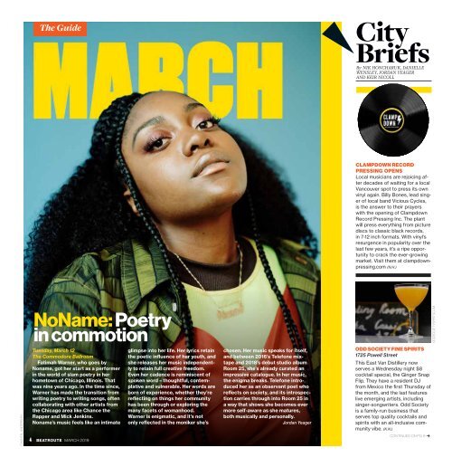 BeatRoute Magazine BC Edition March 2019