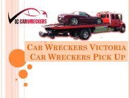 Car Wreckers Victoria