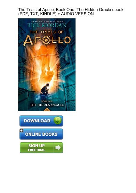 Rested Download Trials Apollo Book One Hidden Ebook Ebook Pdf Rested Download Trials Apollo Book One Hidden Ebook Ebook Pdf
