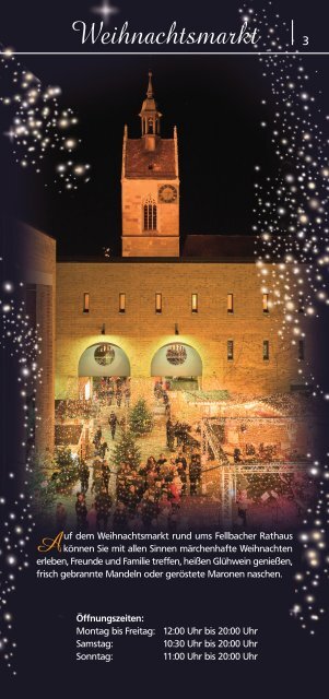 Flyer Weihnachtsmarkt 2018-Druck