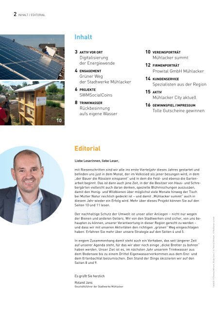 MITEINANDER Ausgabe 1/2019