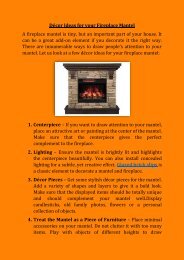 The Best Ways To Utilize Your Fireplace Mantel As A Design Aspect